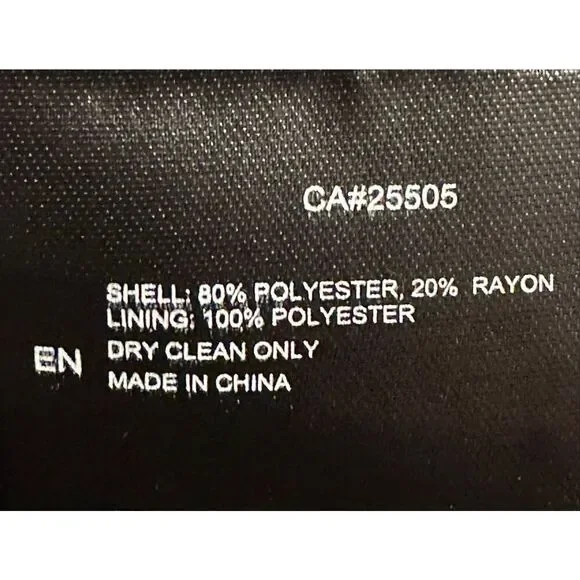 Noize Lena Long Length Vegan Wool Coat NWT Size XL - Picture 13 of 13